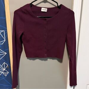 Sunday Best Izzy Purple Cardigan